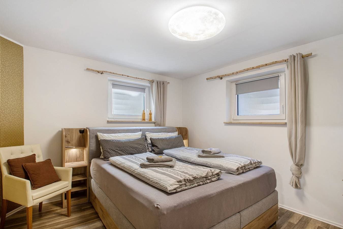 Foto 6 von 28: Ferienwohnung 'Andreas' mit Gemeinschaftsterrasse, Gemeinschaftsgarten und Wi-Fi