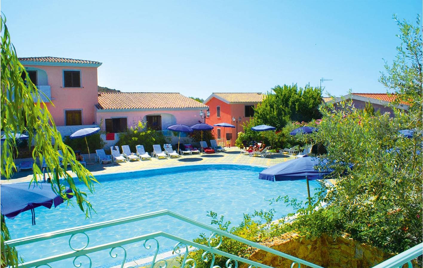 Foto 7 von 13: Appartement am Pool 1,5 km vom Strand entfernt