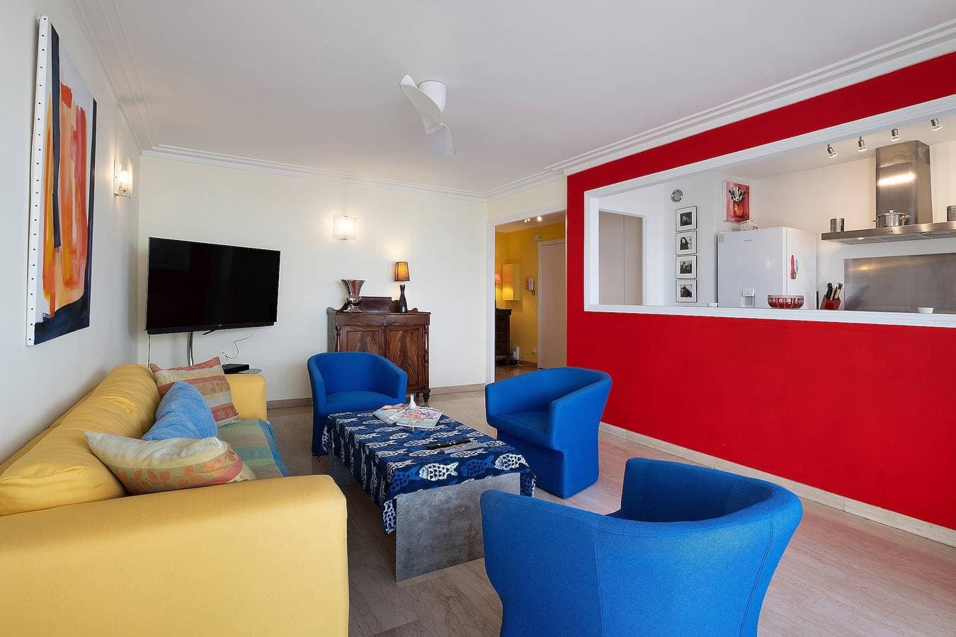 Foto 5 von 26: Ferienwohnung 'T3 Front de Mer' mit Meerblick, WLAN und Klimaanlage