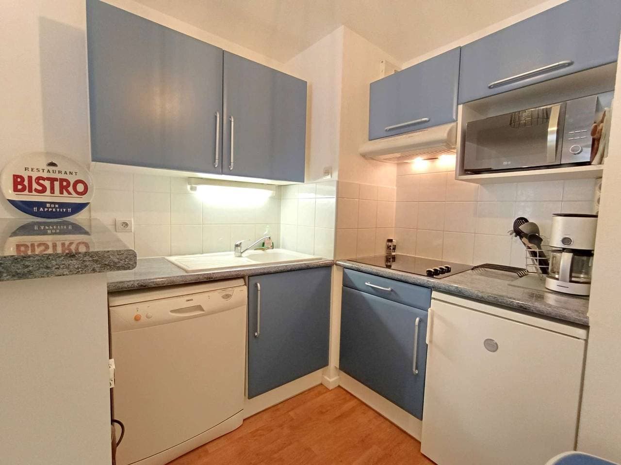 Foto 10 von 16: T2 Kabine für 4 Pers, Balkon, Parkplatz – Saint-Lary-Soulan