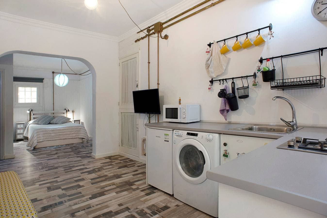 Foto 6 von 18: Einzimmerwohnung "Las Sales Estudio" Nahe dem Strand und mit WLAN