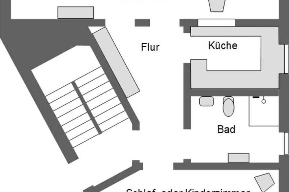 Foto 12 von 19: Ferienwohnung Obergeschoss - Ferienwohnhaus Drei am Zemminsee