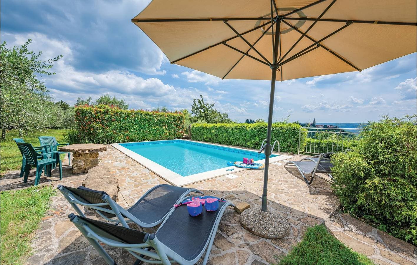 Foto 9 von 49: Gemütliche Ferienwohnung mit Terrasse in der Nähe von Grožnjan und der Taverna Bastia