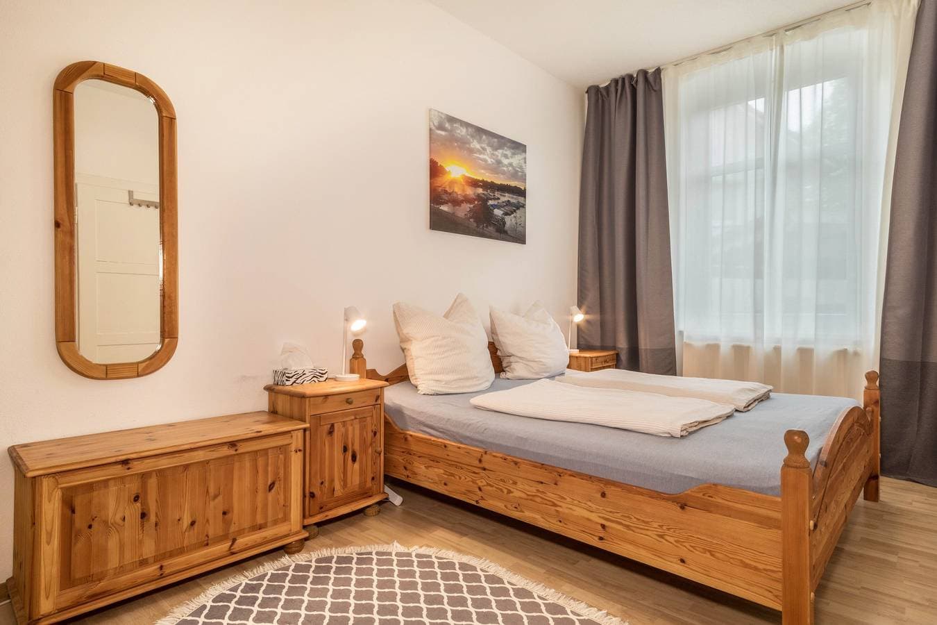 Foto 9 von 21: Stilvolle Ferienwohnung "Tuna" in Altbau Villa, mit Blick auf die Berge