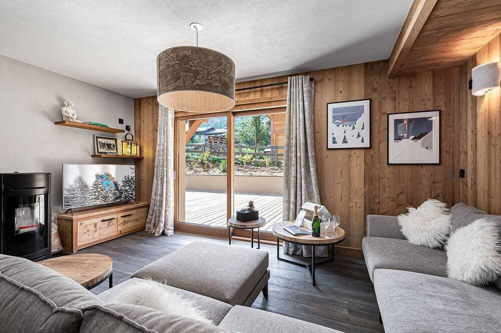 Neue Wohnung in Courchevel nahe Pisten, 3 Schlafzimmer, Etagenbett, WLAN, Parkplatz 1