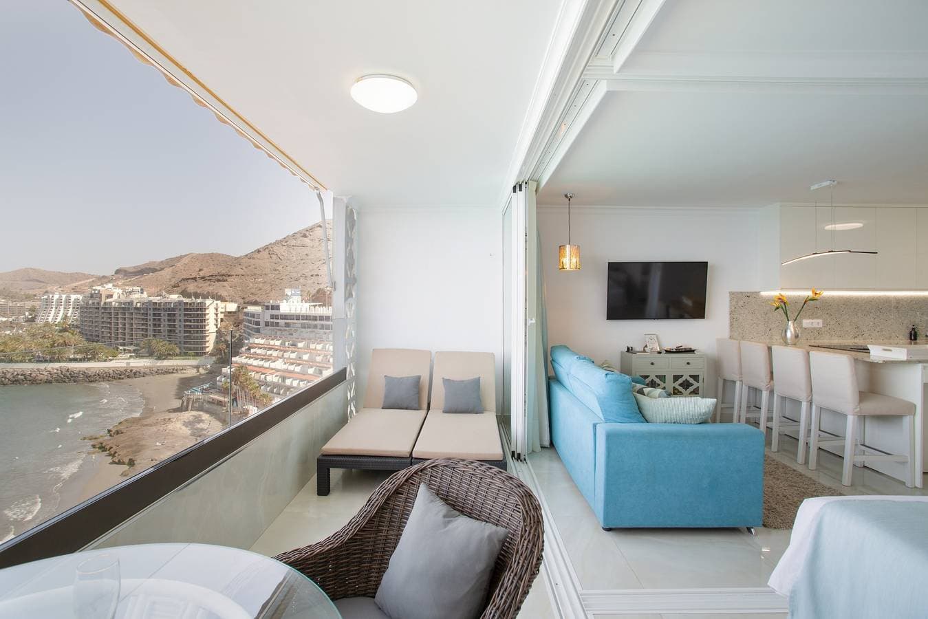 Foto 3 von 25: Ferienhaus „Seaside Serenity“ mit WLAN und Klimaanlage