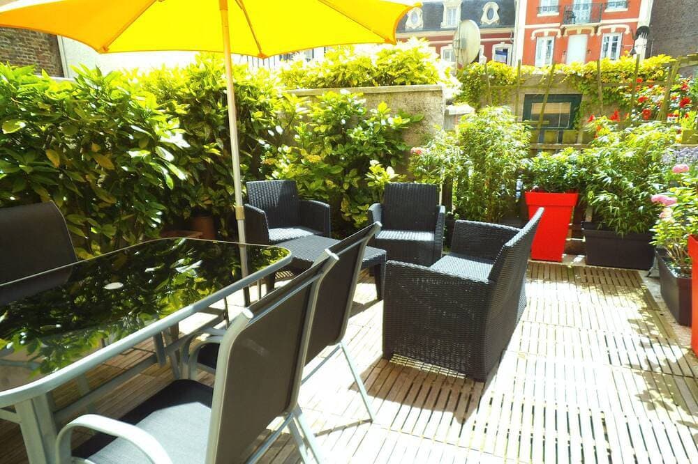 Foto 10 von 10: Plage Et Jardin Appartement Rdc Face mer