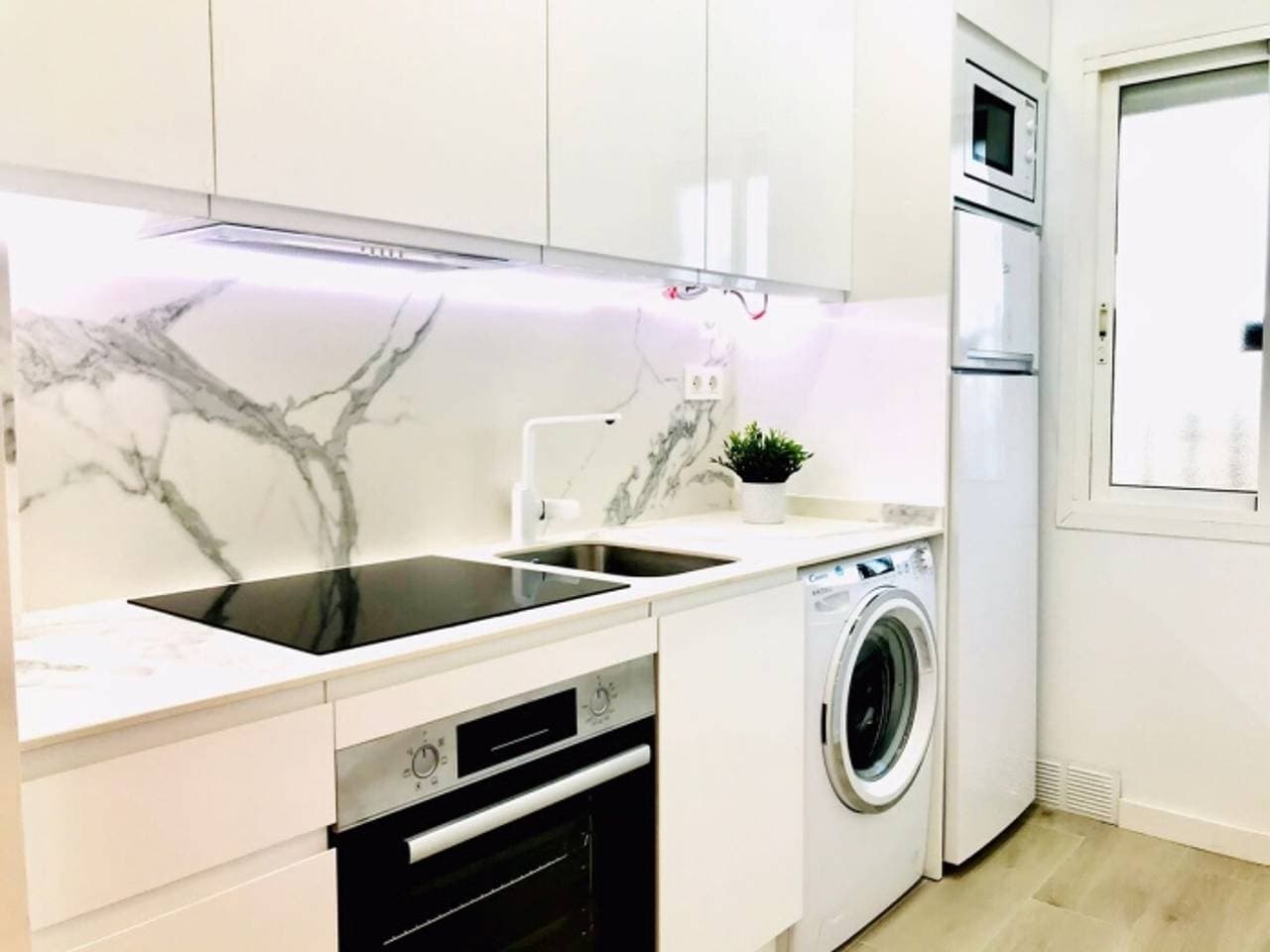 Foto 11 von 12: Moderne Wohnung in Málaga mit 2 Schlafzimmern