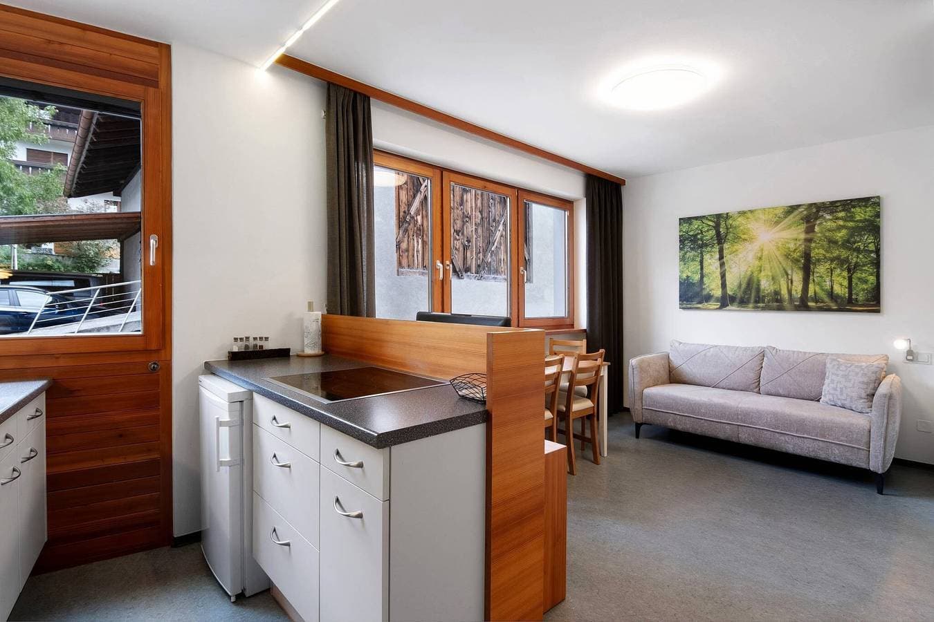 Foto 4 von 42: Apartment „Draxlhof Apfelblüte“ mit Bergblick, privater Terrasse und WLAN