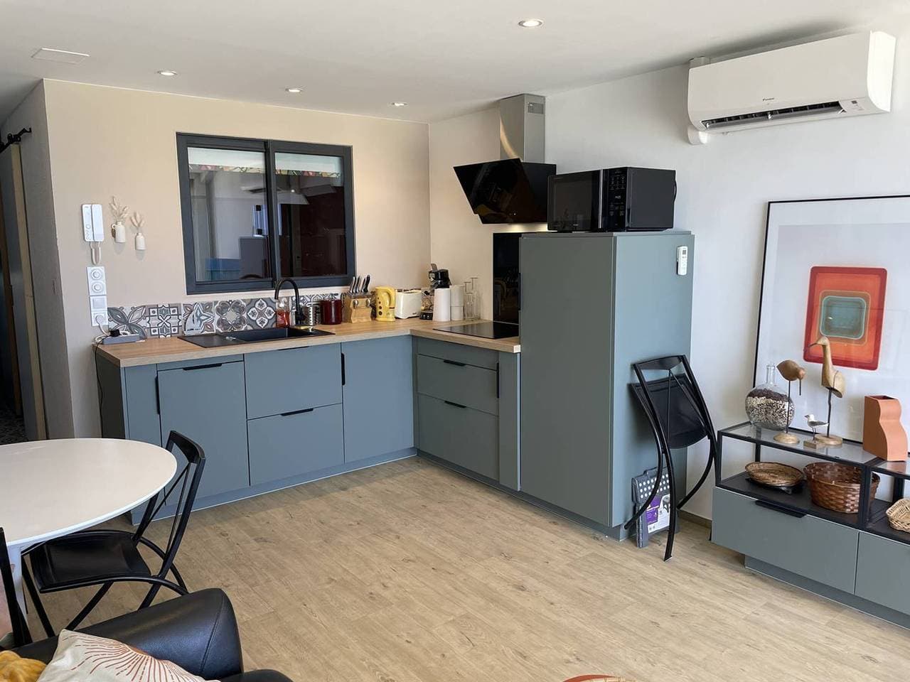 Foto 7 von 12: T2 Wohnung mit Klimaanlage und Meerblick in Canet-en-Roussillon