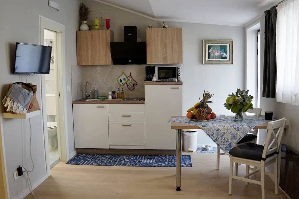 Foto 13 von 30: Studioapartment in Rovinj mit Terrasse, Klimaanlage, W-Lan, Waschmaschine (3652-2)