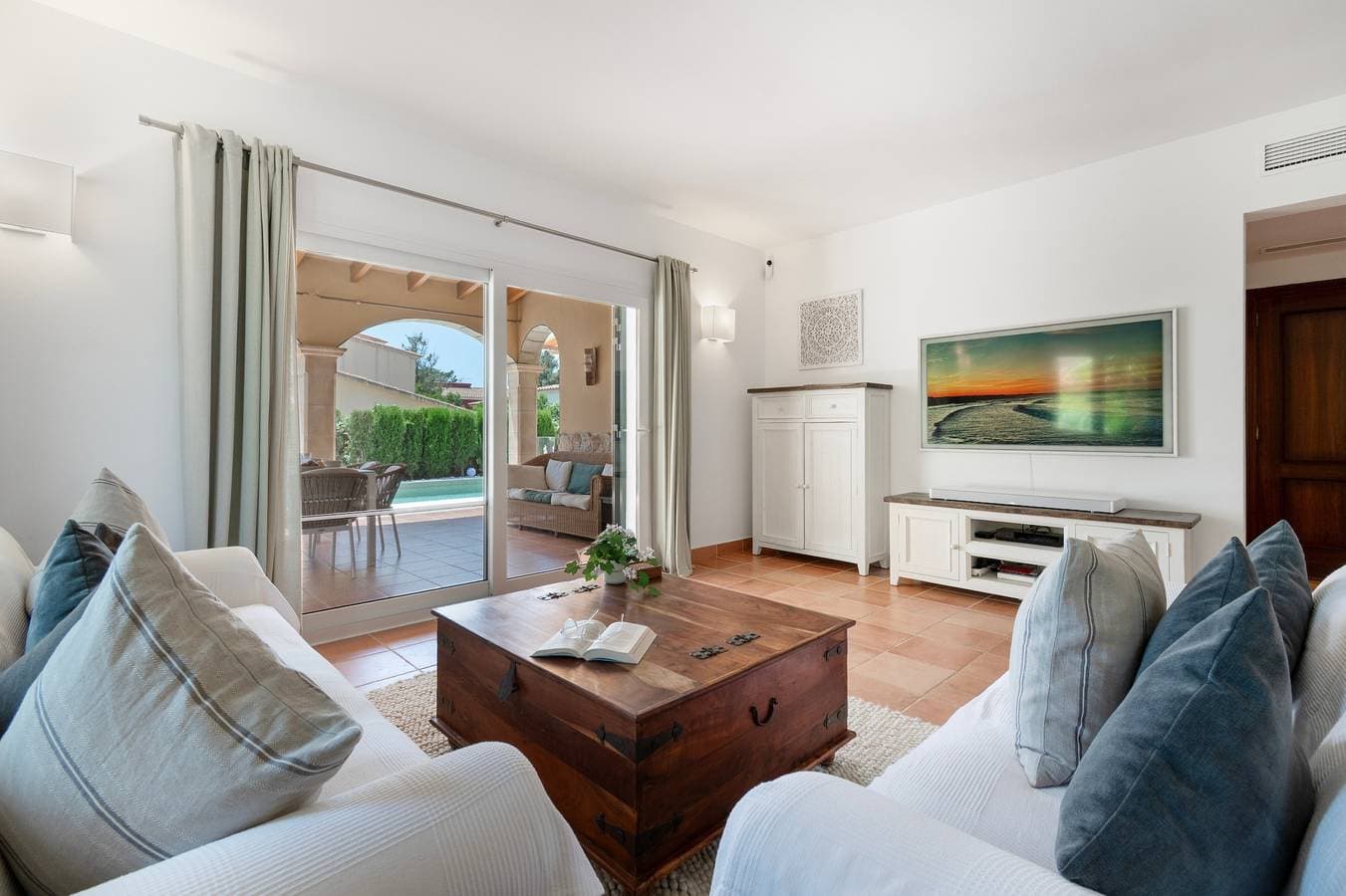 Foto 5 von 35: Villa 'Casa Mayor Strand Es Trenc 5 Min' mit privatem Pool, WLAN und Klimaanlage