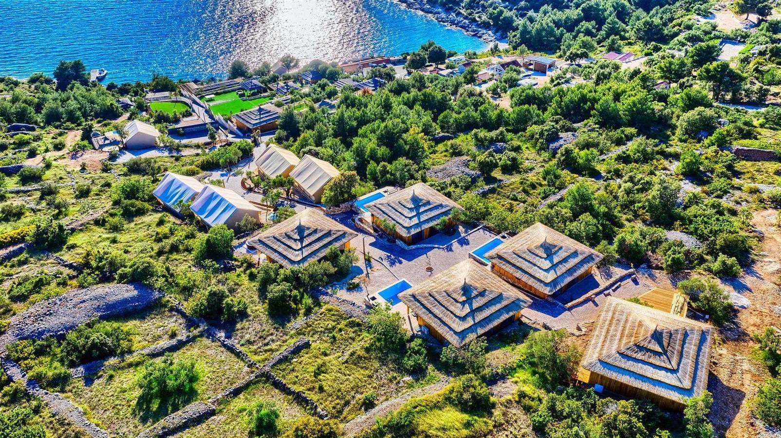 Foto aus einem Haus in Dalmatien