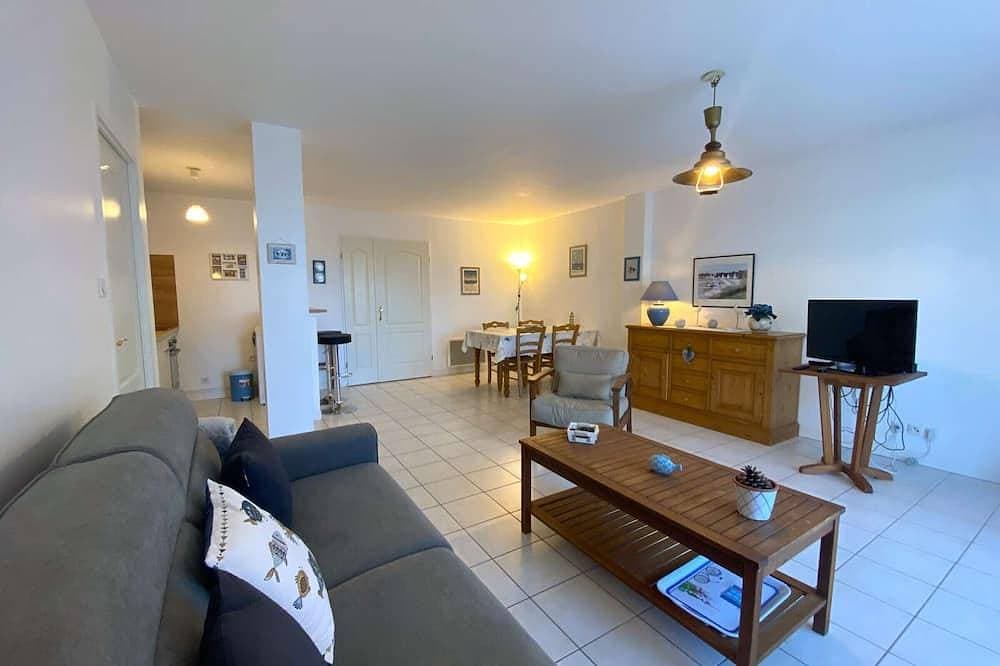 Foto 5 von 13: Wohnung mit WLAN, 50m vom Coz Pors Strand in Tregastel