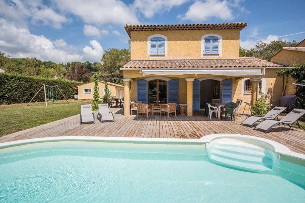 Villa piscine climatisée à Opio 1