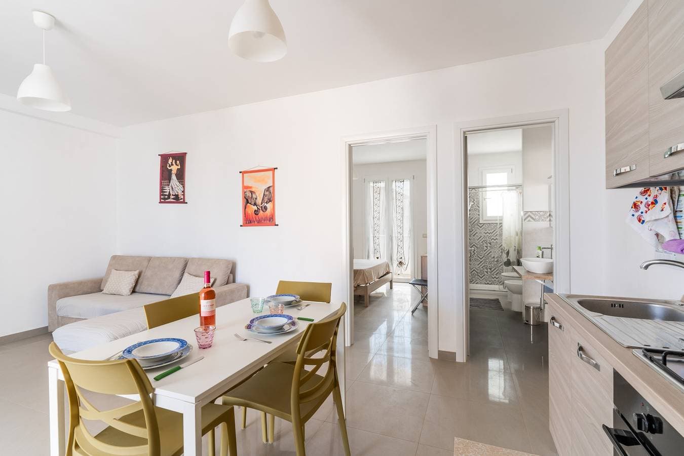 Foto 12 von 27: Ferienhaus 'Donasand_torre San Giovanni' mit privater Terrasse und Balkon