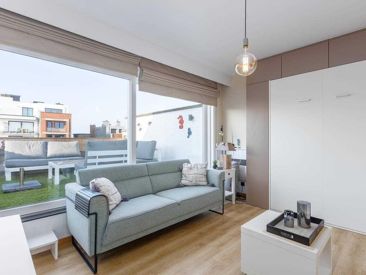 Foto 5 von 12: Studio mit sonniger Dachterrasse in Meeresnähe