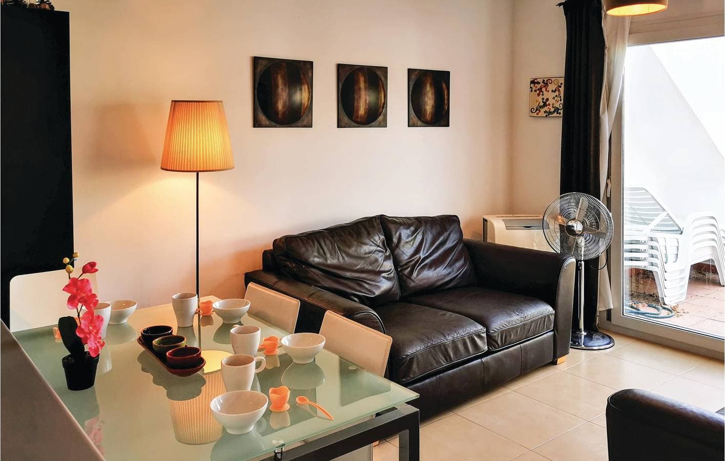 Foto 8 von 21: Gemütlicher Rückzugsort: 64 Quadratmeter großes Apartment mit Pool, Terrasse und Internet