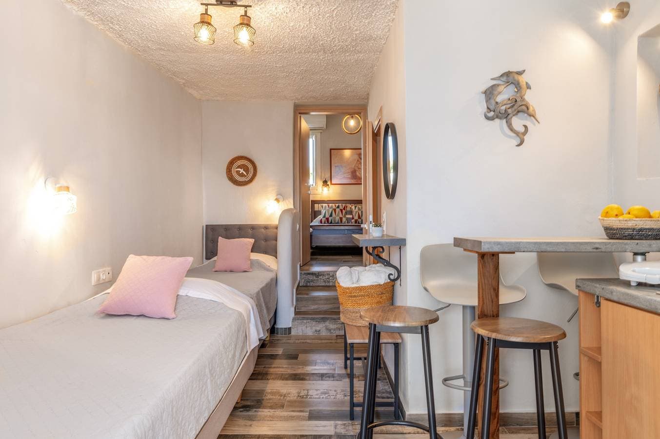 Foto 5 von 22: Ferienhaus 'Porto Galini Tinos Triantaros 104' mit Privatterrasse, WLAN und Klimaanlage