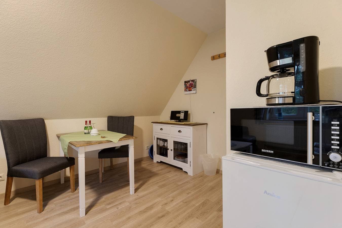 Foto 6 von 20: Ferienwohnung 'Meisennest' mit Privatterrasse, Gemeinschaftsgarten und Wi-Fi