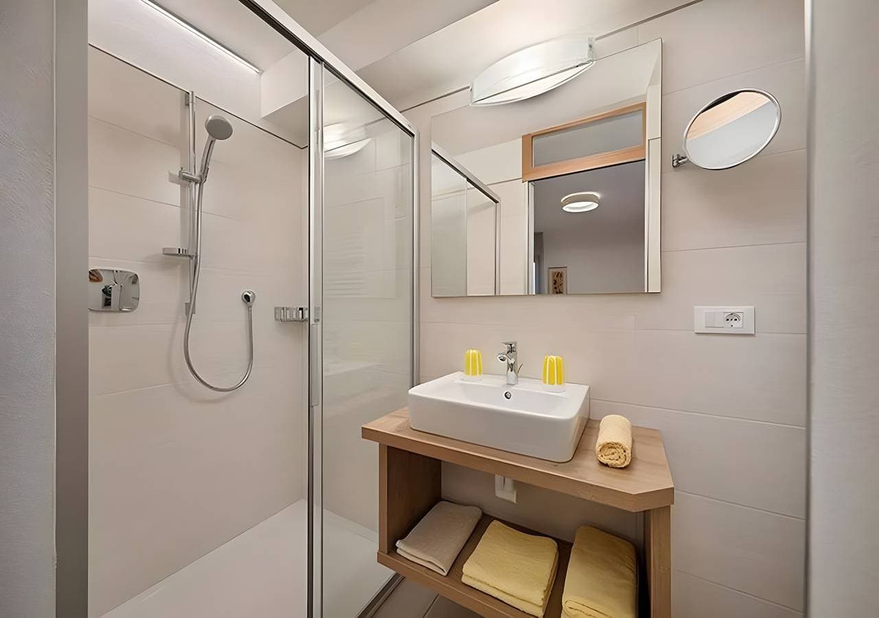 Foto 7 von 11: Ferienwohnung 'Appartement Wieser A' mit Bergblick, Gemeinschaftsgarten und Wi-Fi