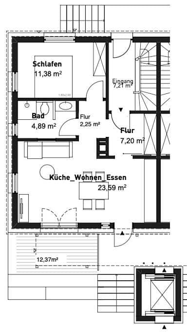 Foto 6 von 26: Apartment - Ground Floor