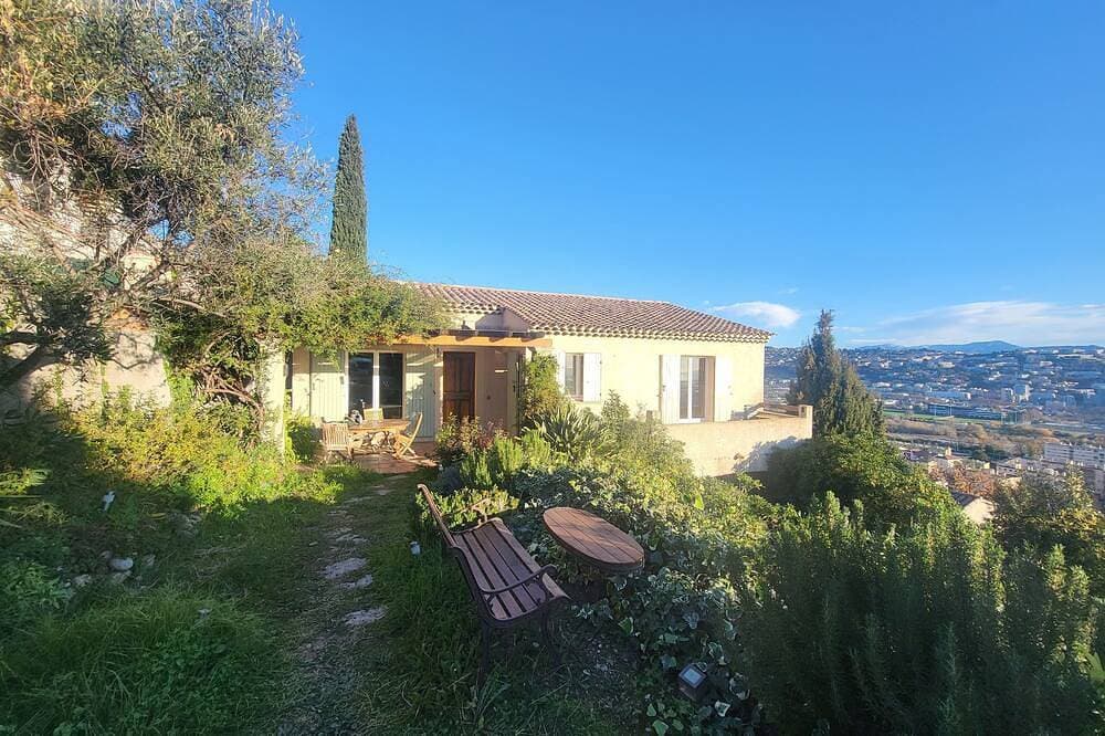 Villa 90 m² panoramic view Nice, sea and mountains 1