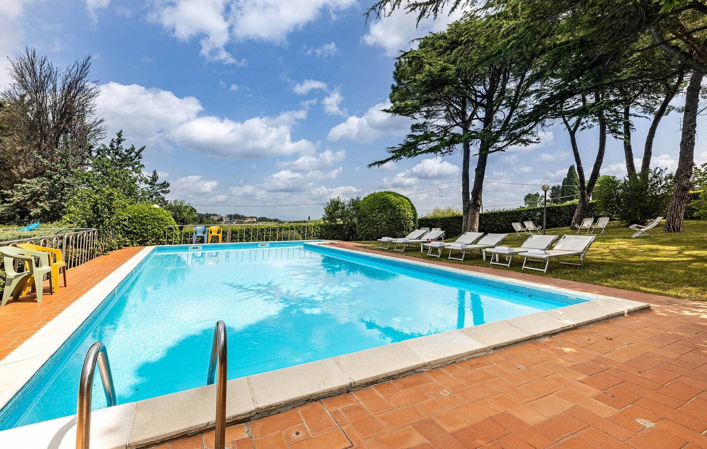 Foto 10 von 47: Wohnung mit Pool in der Nähe von Tavarnelle Val di Pesa