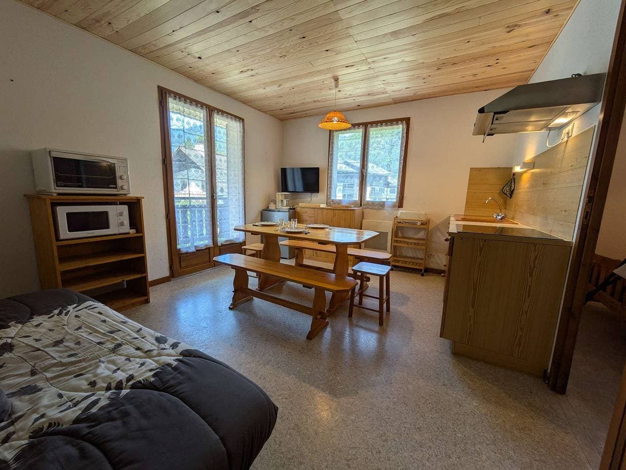 Ruhiges Apartment im Zentrum von Beaufort - 2/3 Personen, Nähe Skistationen und Wanderrouten 1