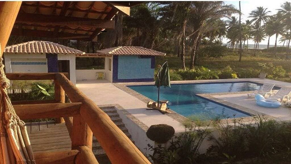 Foto 11 von 27: Strandhaus mit Pool, 04 Suiten,<br>km 25 Ilheus - Itacaré - Fuß in den Sand ...