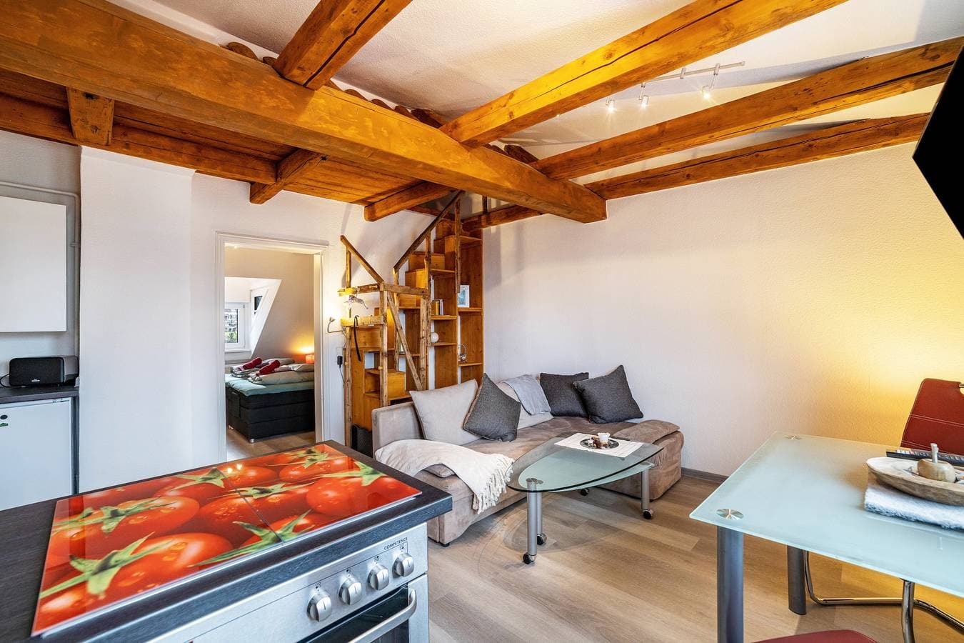 Foto 7 von 16: Ferienwohnung 'Im Harzer Vogelnest Meisennest' mit Bergblick und Wlan