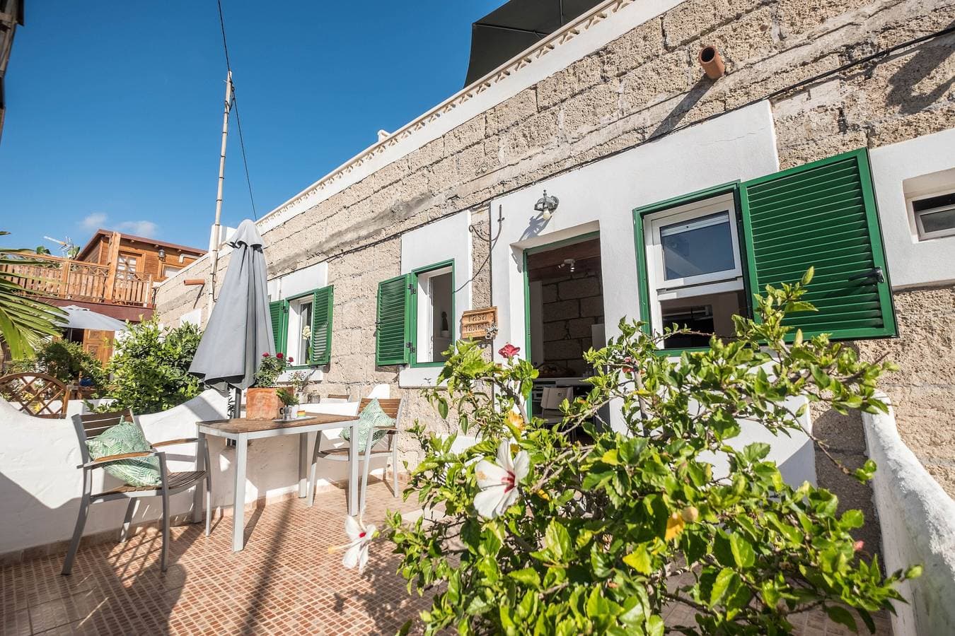 Foto 13 von 20: Gemütliches Ferienhaus "Casa Tajinaste" in Alcalá mit Terrasse, Meerzugang und Garten