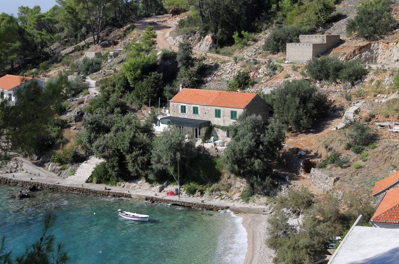 Foto 6 von 30: 1-Zimmer-Ferienwohnung am Strand Bucht Torac (Hvar) A-4875-b