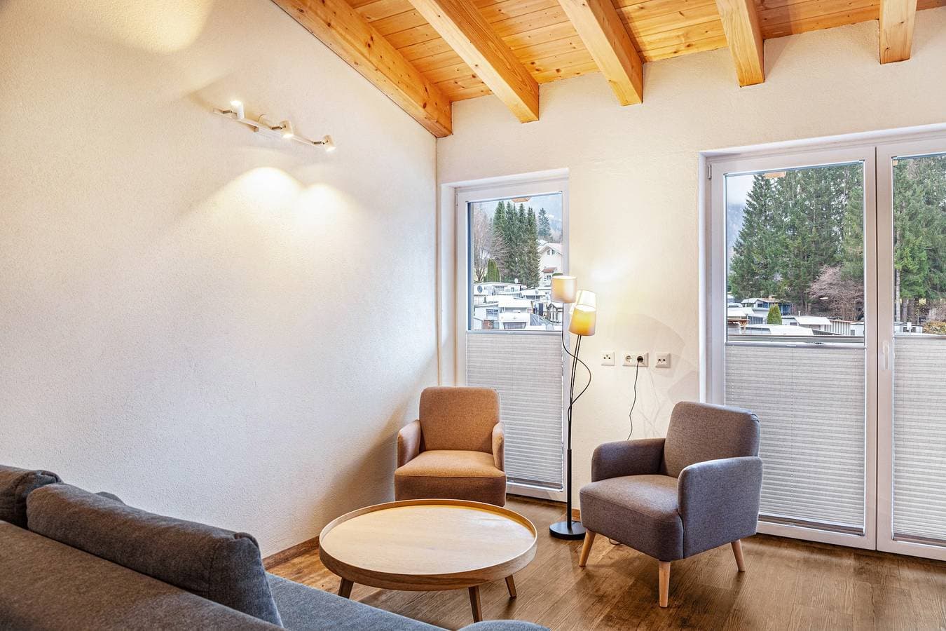 Foto 11 von 25: Ferienwohnung Wetterstein mit Bergblick, Balkon und WLAN