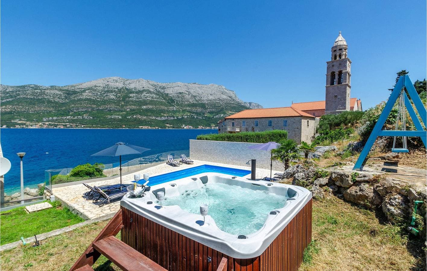 Foto 10 von 61: Gemütliche Ferienwohnung am Meer mit beheiztem Pool, WLAN und Parkplatz – 500 m vom Strand entfernt