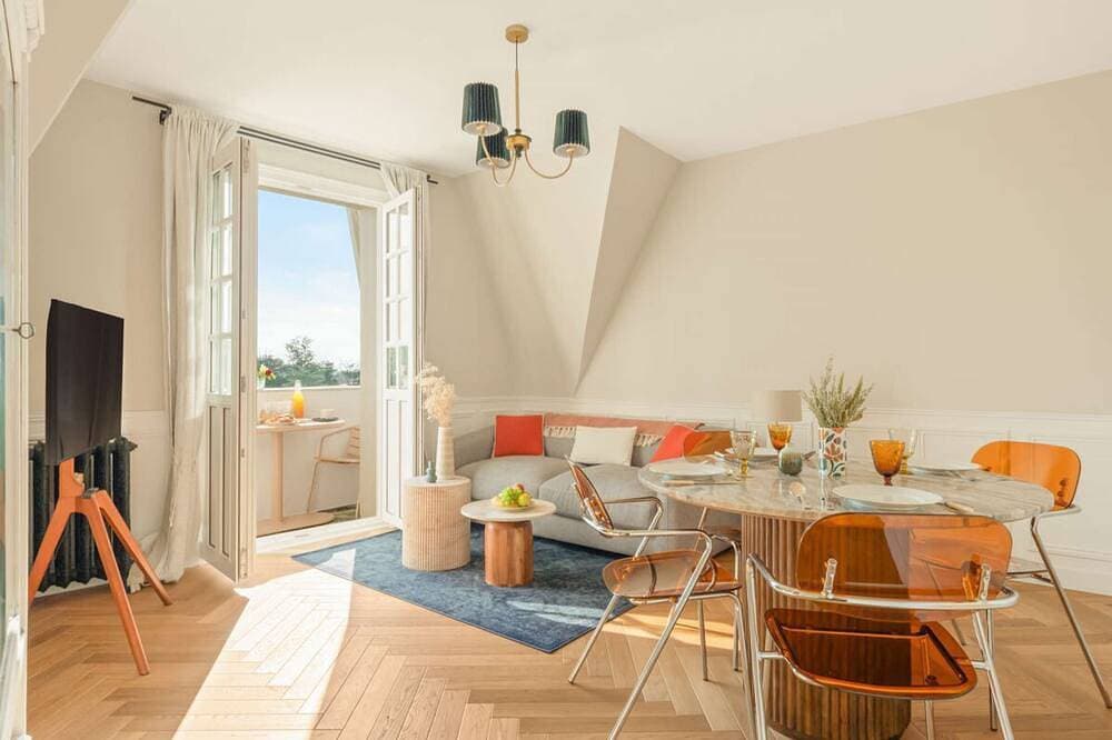 Manoir du Vert Galant 4 people accomodation Balcony Fully Furnished Cc Deauville 1