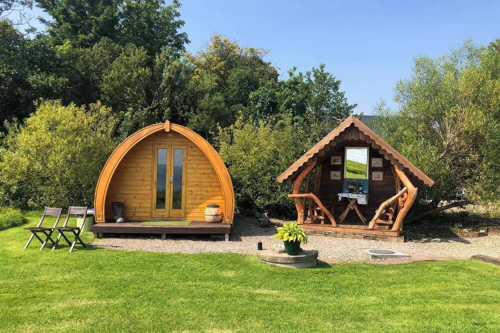River View Pod, pet friendly, with open fire in Muff, County Donegal 1