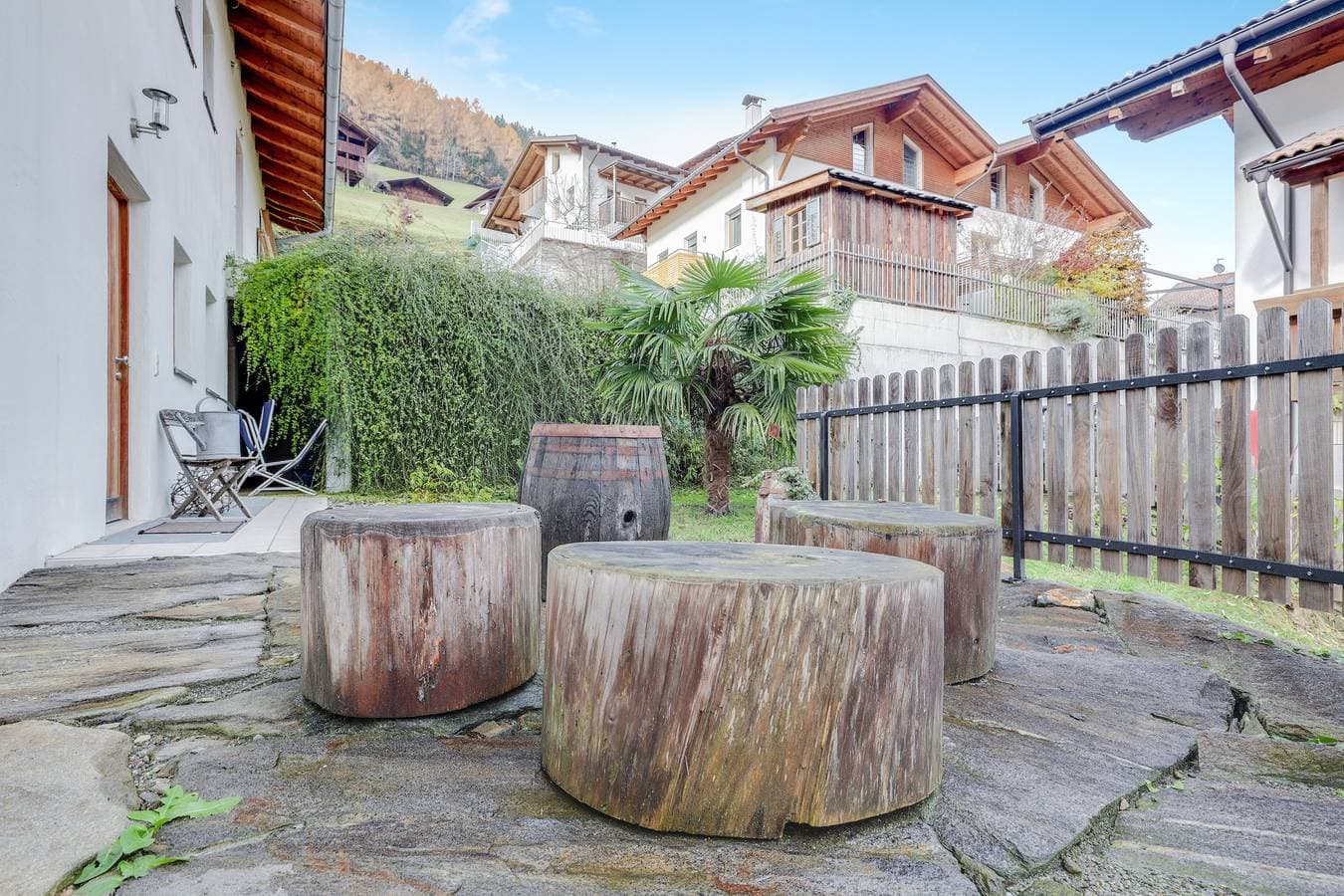 Foto 13 von 21: Ferienwohnung "Kelderer Hof - Jaufen" mit Bergblick, Balkon, Garten & WLAN