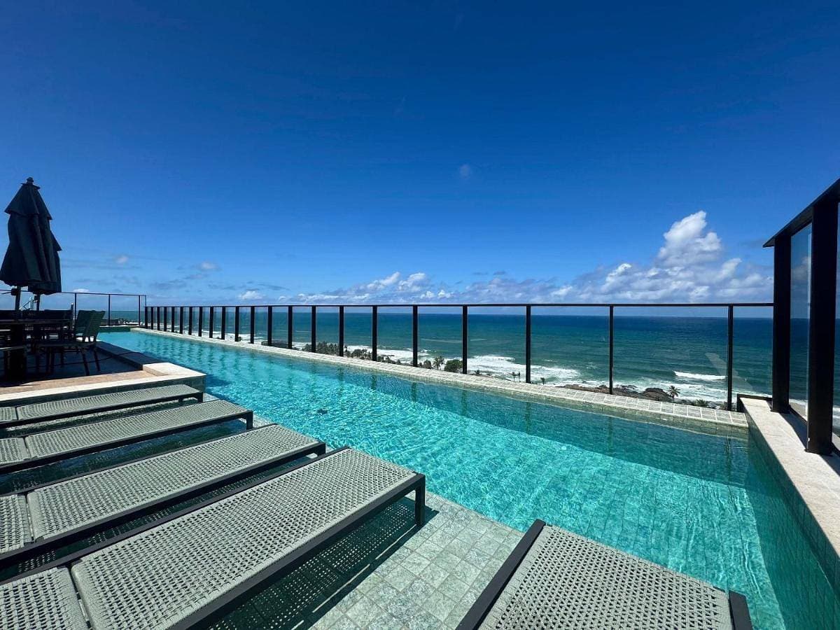 Paraiso próximo o mar Itapuã em Salvador 1