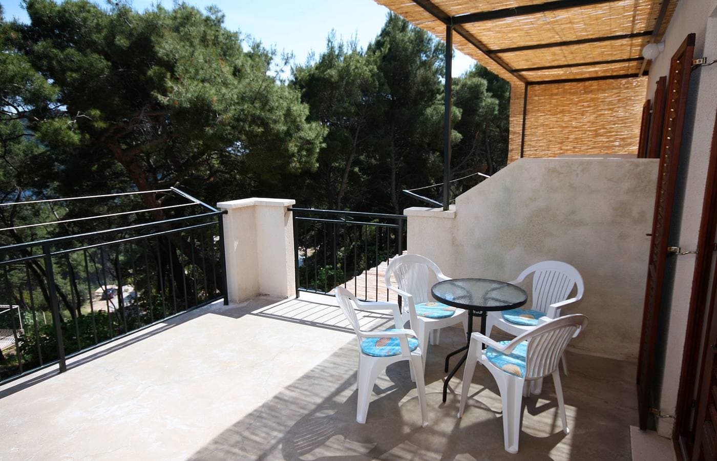 1-Zimmer-Ferienwohnung mit Terrasse Bucht Saplunara, Mljet A-4923-b 1