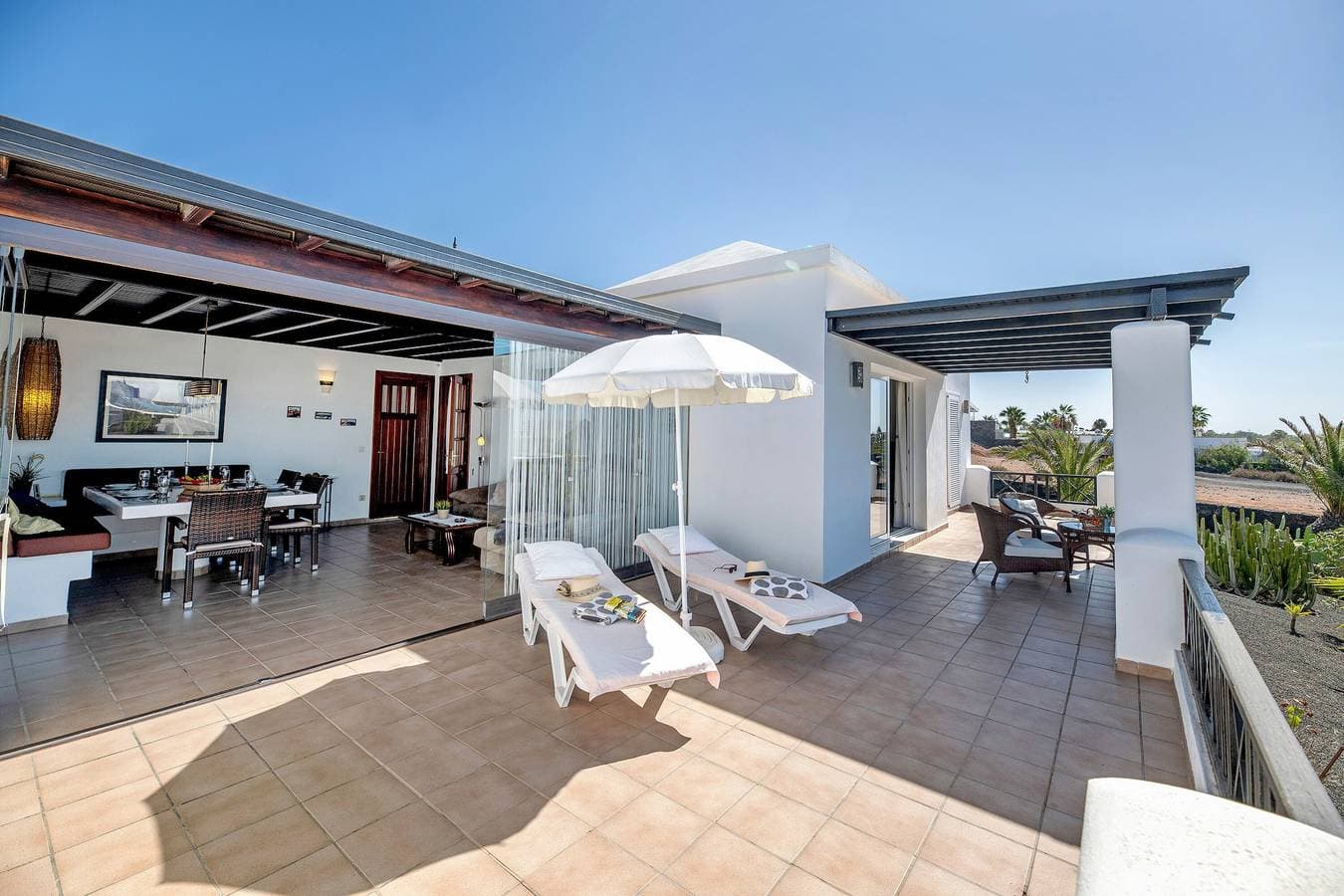 Foto 2 von 30: Ferienwohnung 'Casa Vista Hermosa' mit Meerblick, privater Terrasse und WLAN