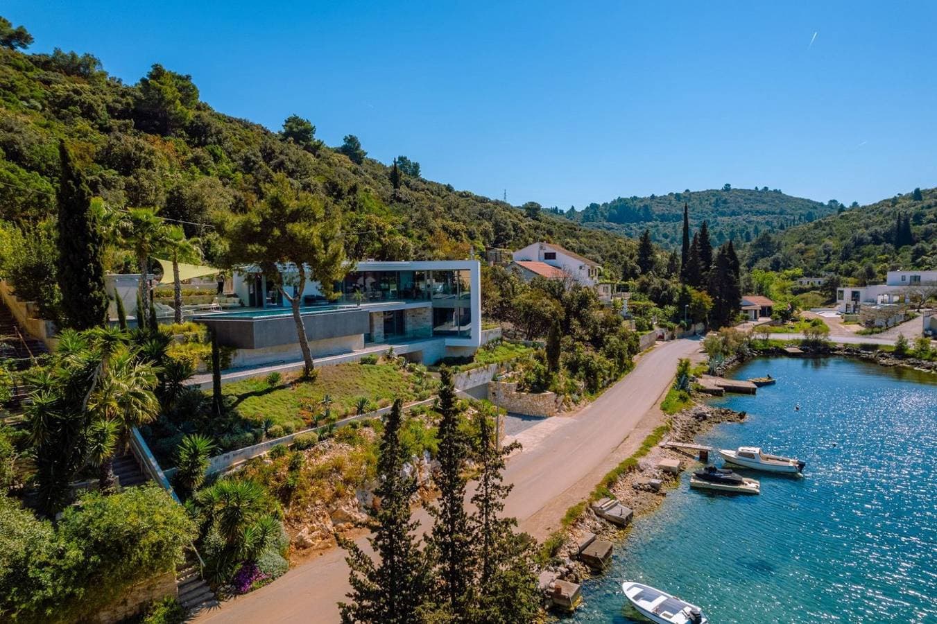 Foto 6 von 50: Luxury Seafront Villa Aman Korcula with Pool