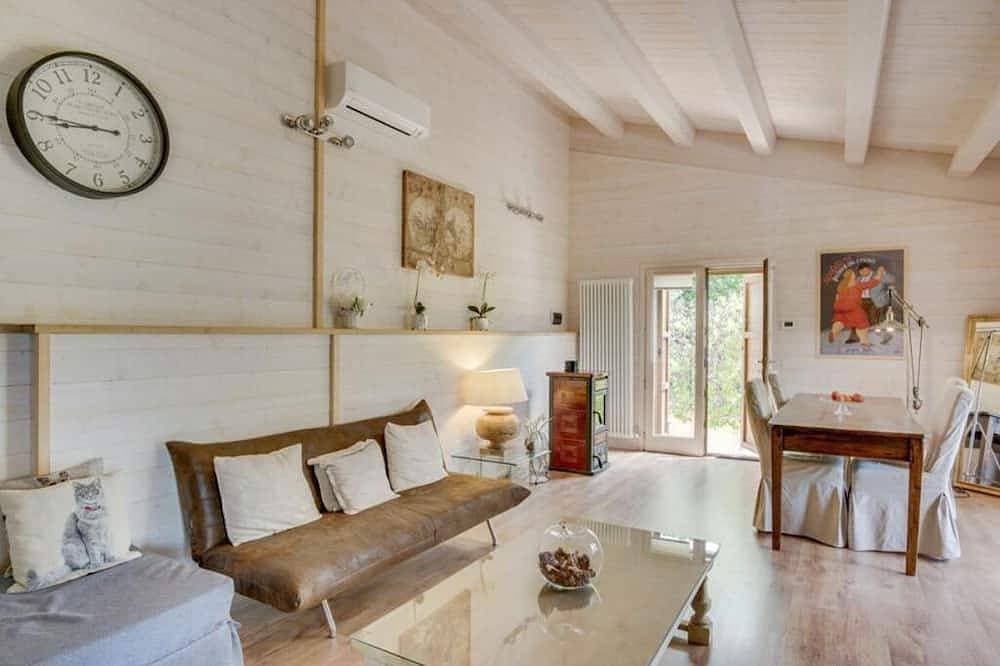 Foto 6 von 23: Wunderschöne Loft mit hohen Decken, Holzinterieur und Panoramaterrasse, Pool