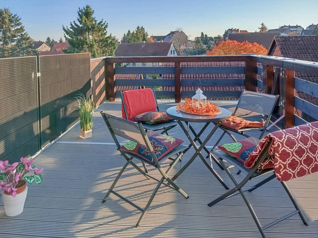 Haus bei Blankenburg im Harz mit Dachterrasse 1