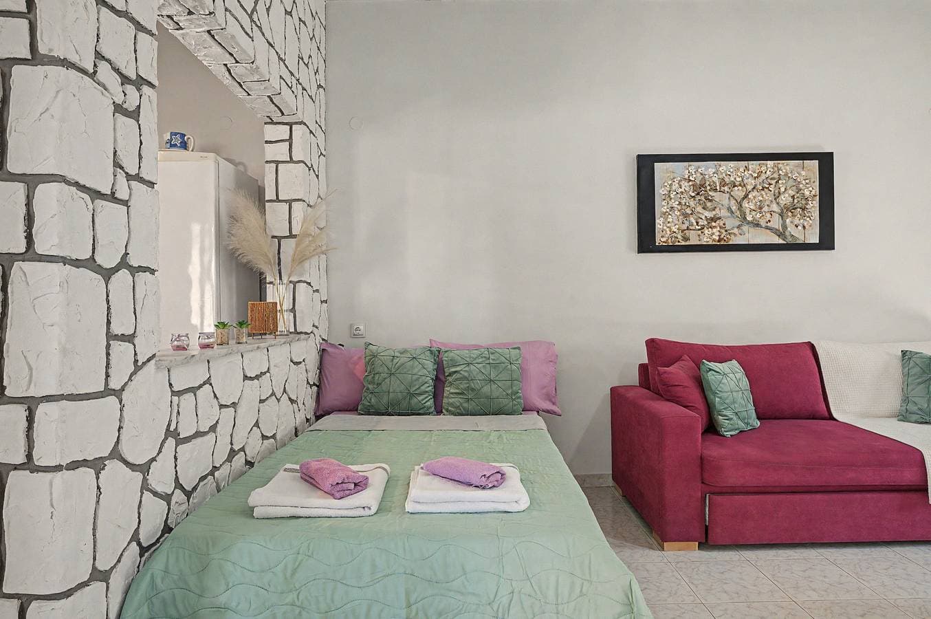 Foto 11 von 27: Ferienwohnung 'Domenica Apartment' mit Bergblick, WLAN und Klimaanlage