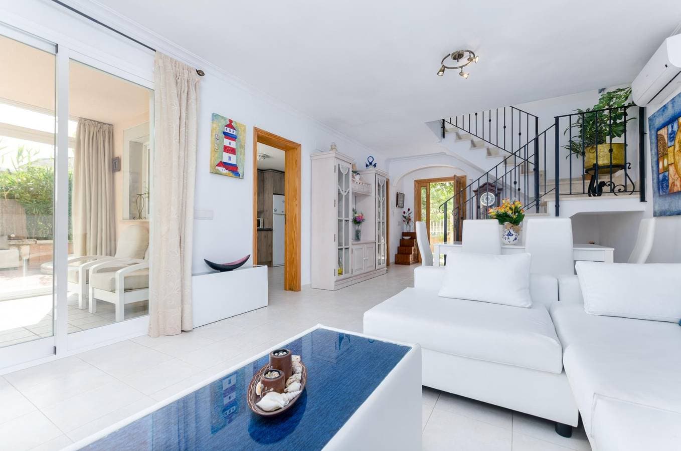 Foto 9 von 52: Es Repos - Ferienhaus mit privaten Pool 500 m vom Strand entfernt. WiFi gratis