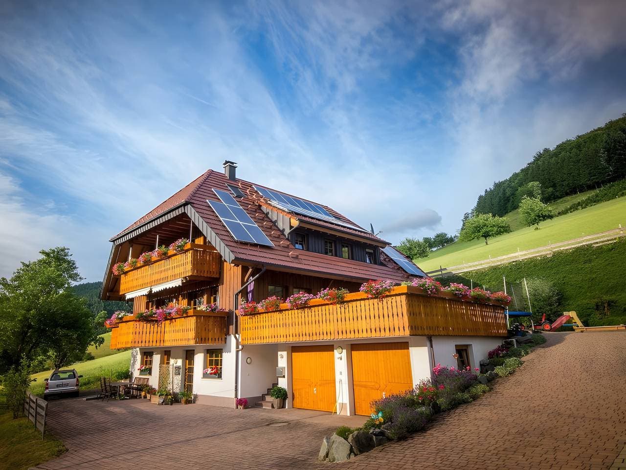 Foto 2 von 27: Ferienwohnung 'Talblick' mit privatem Balkon