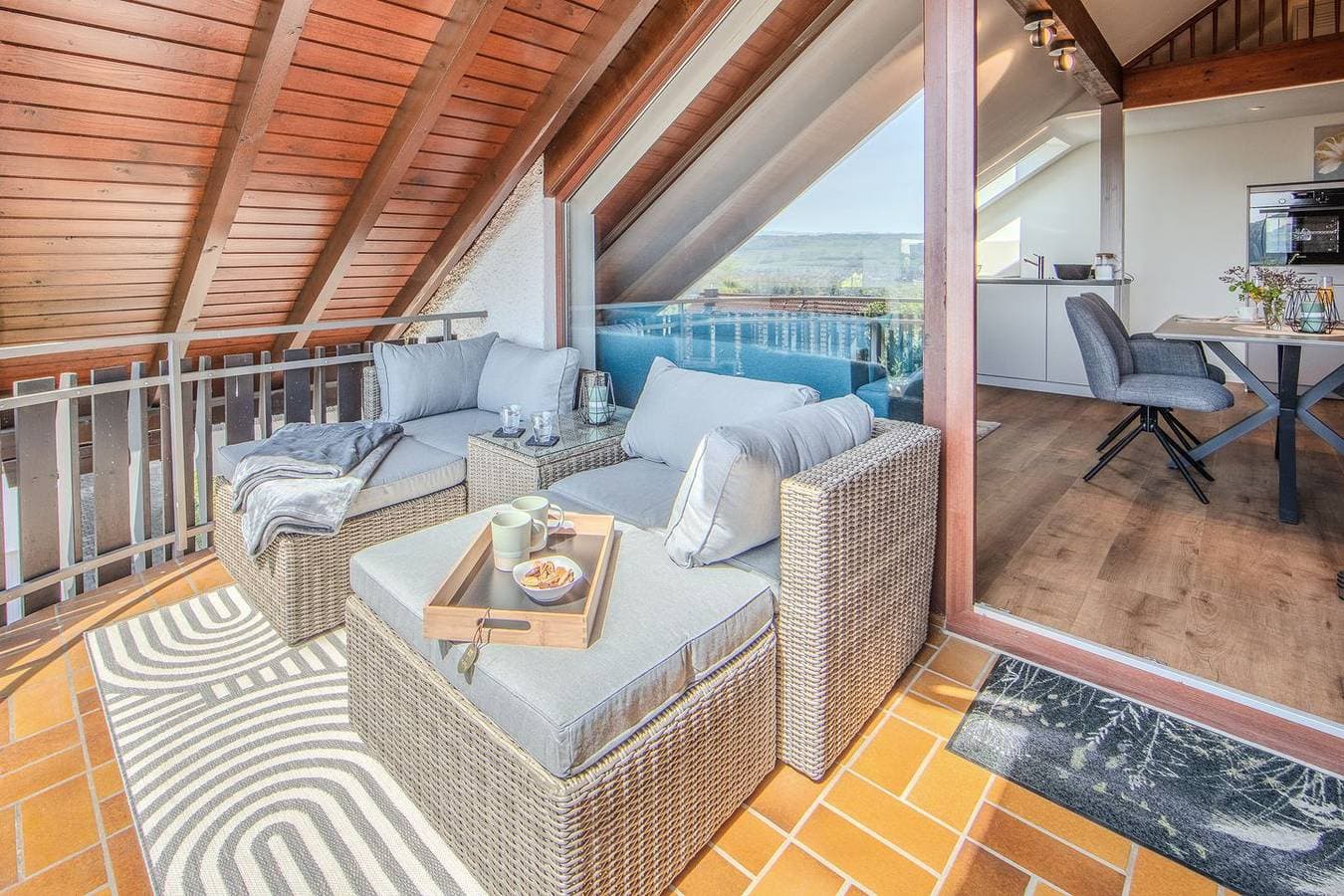 Foto 13 von 14: Fewo Seetraum. Tolle Wohnung mit Seesicht,Balkon, 2 Schlafzimmer