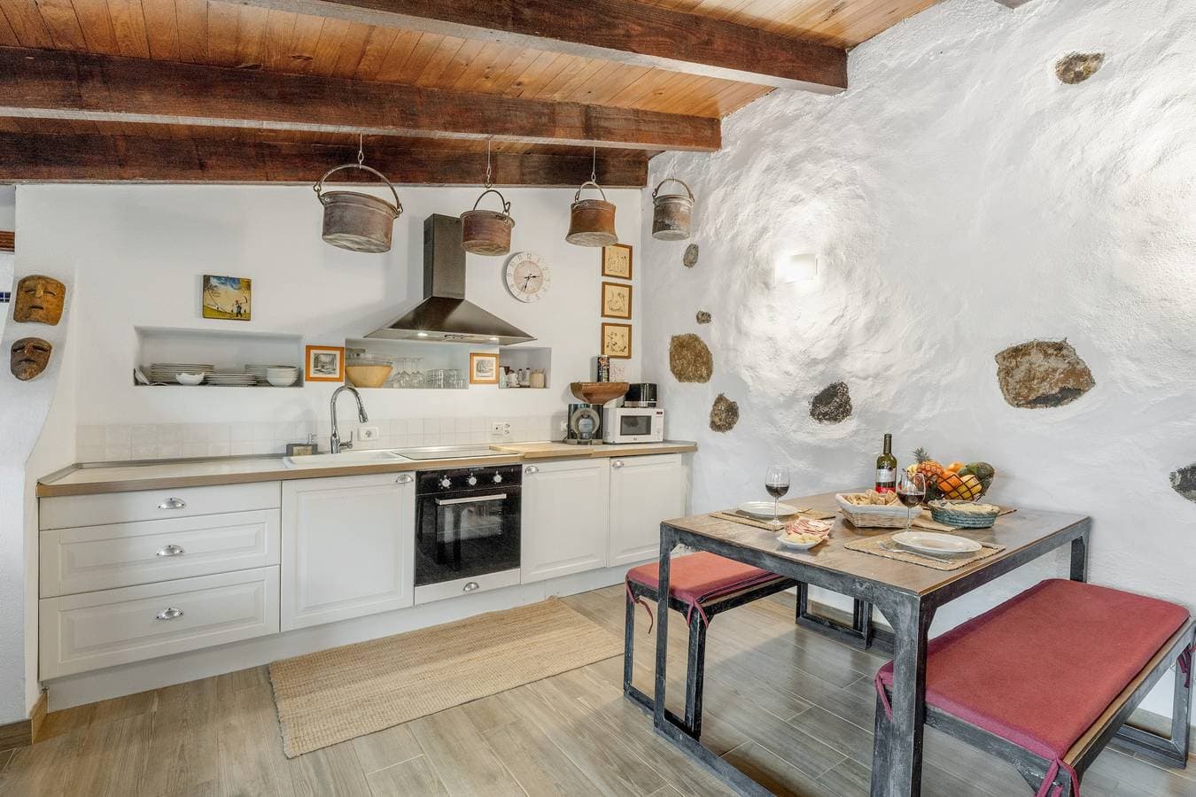 Foto 10 von 37: Ferienhaus 'Casa  Palmera' mit Meerblick, Teideblick und Vulkan-Garten