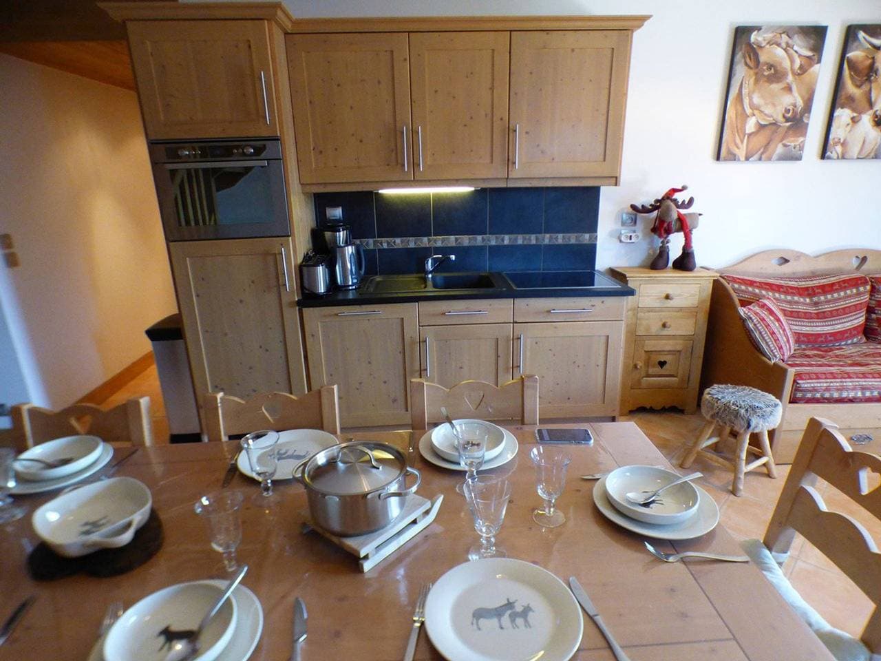 Foto 2 von 17: Duplex 4 Zimmer mit Hallenbad, Parkplatz, 8 Pers, nahe Les Saisies